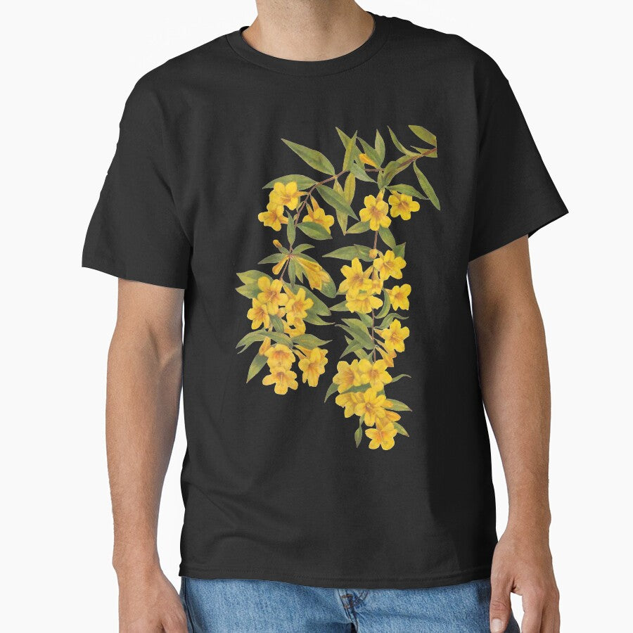 Yellow Wildflowers Botanical Print by Veriepear