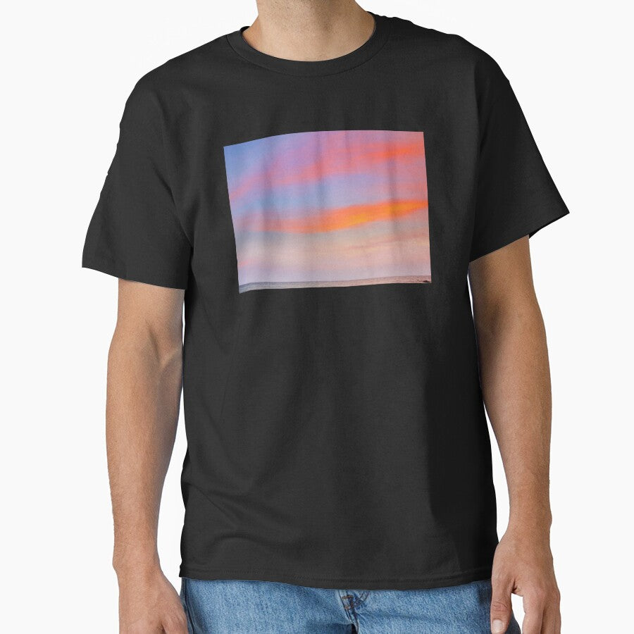 Pink Purple and Blue Summer Sunset Ocean View by CheraeLynn