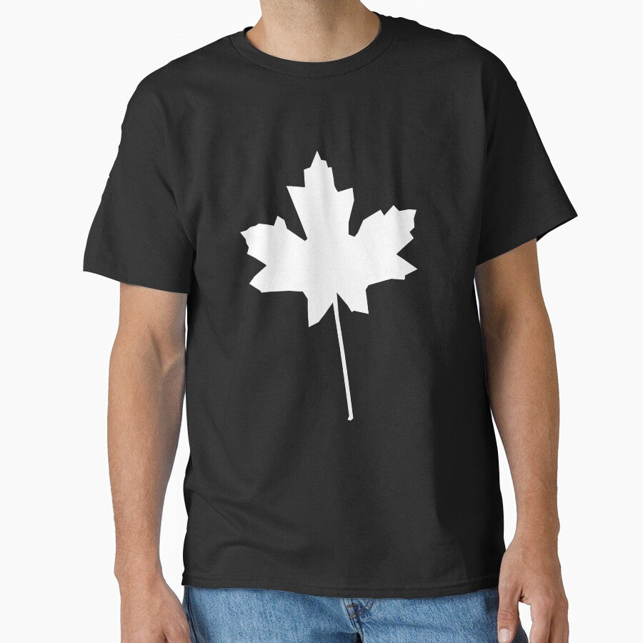 white autumn leaf, silhouette by Stephanie  Skeem