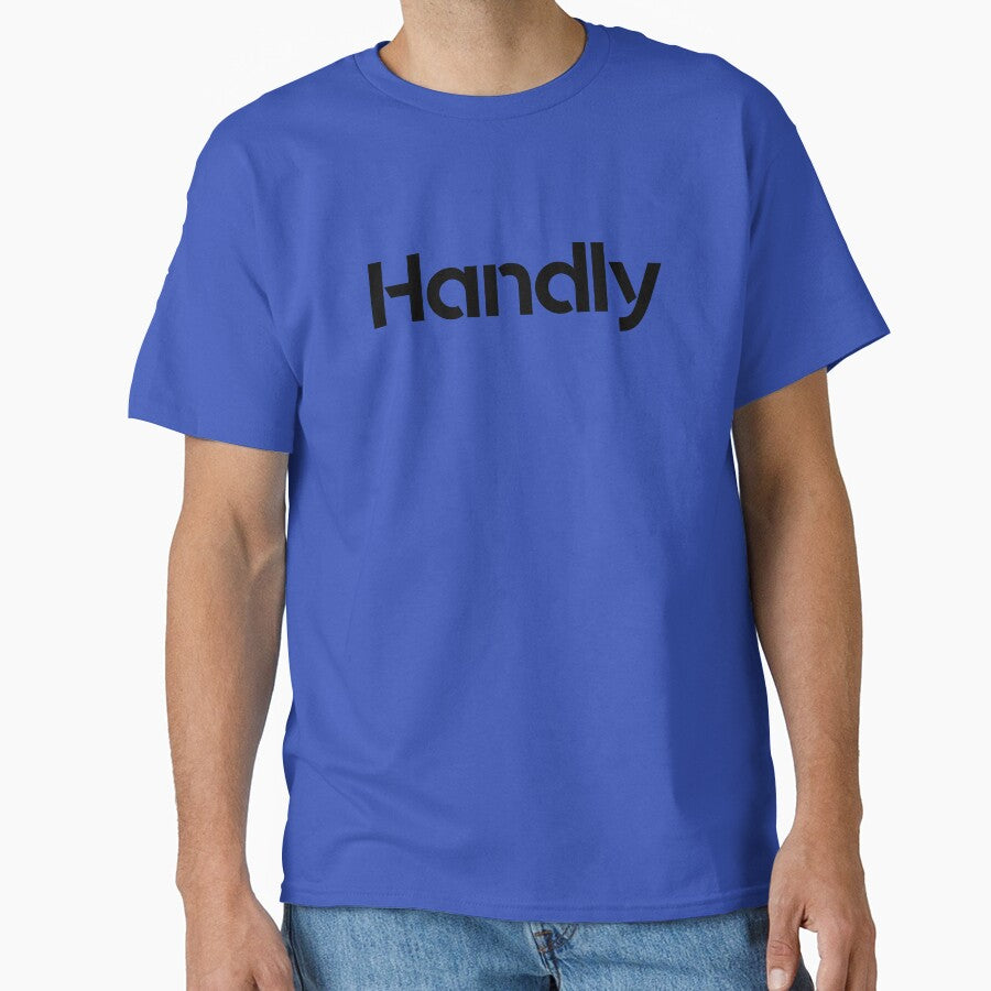 Handly on blue by Handly