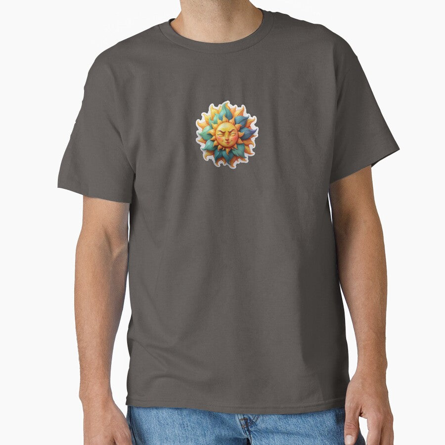 Smiling Sun Spirit Sticker – Radiate Positivity and Energy by Ava20055