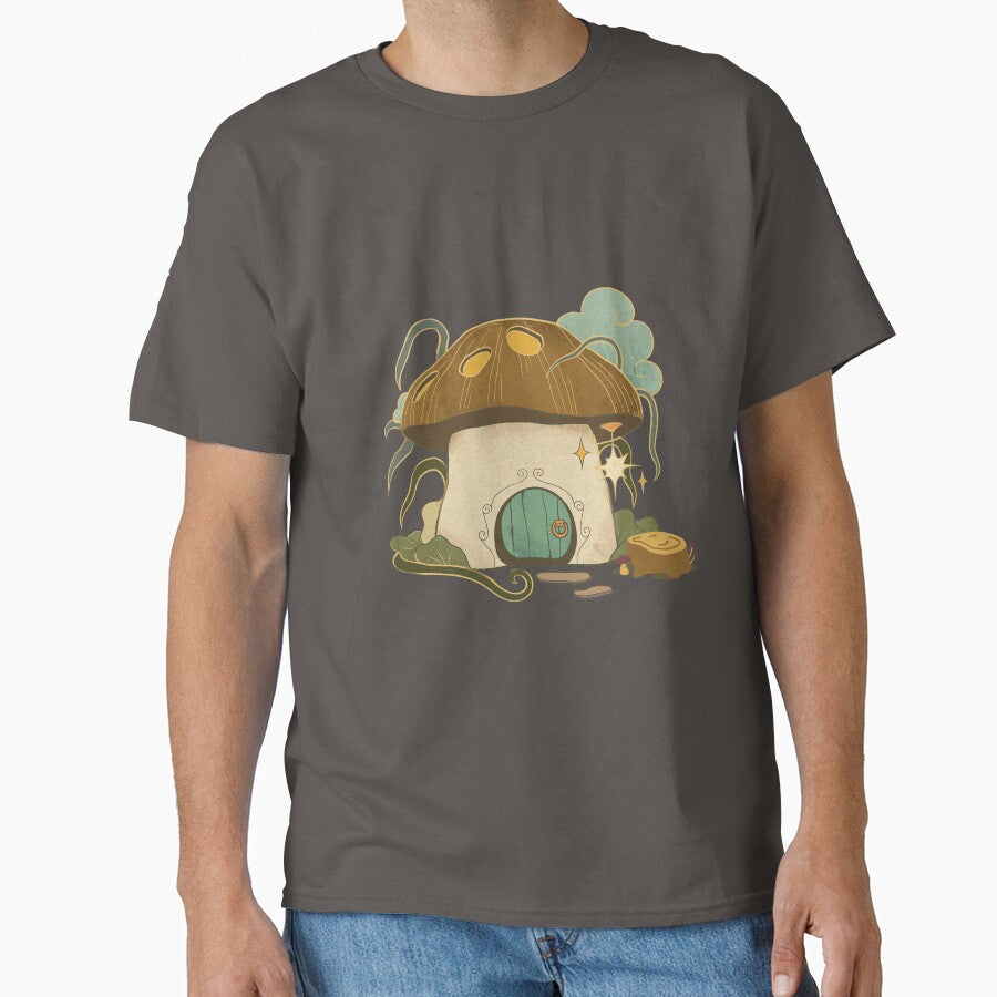 Brown Mushroom Head Hut by kamlynash