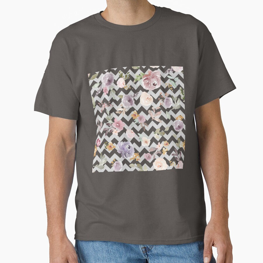 Floral Chevron by Lylabean22