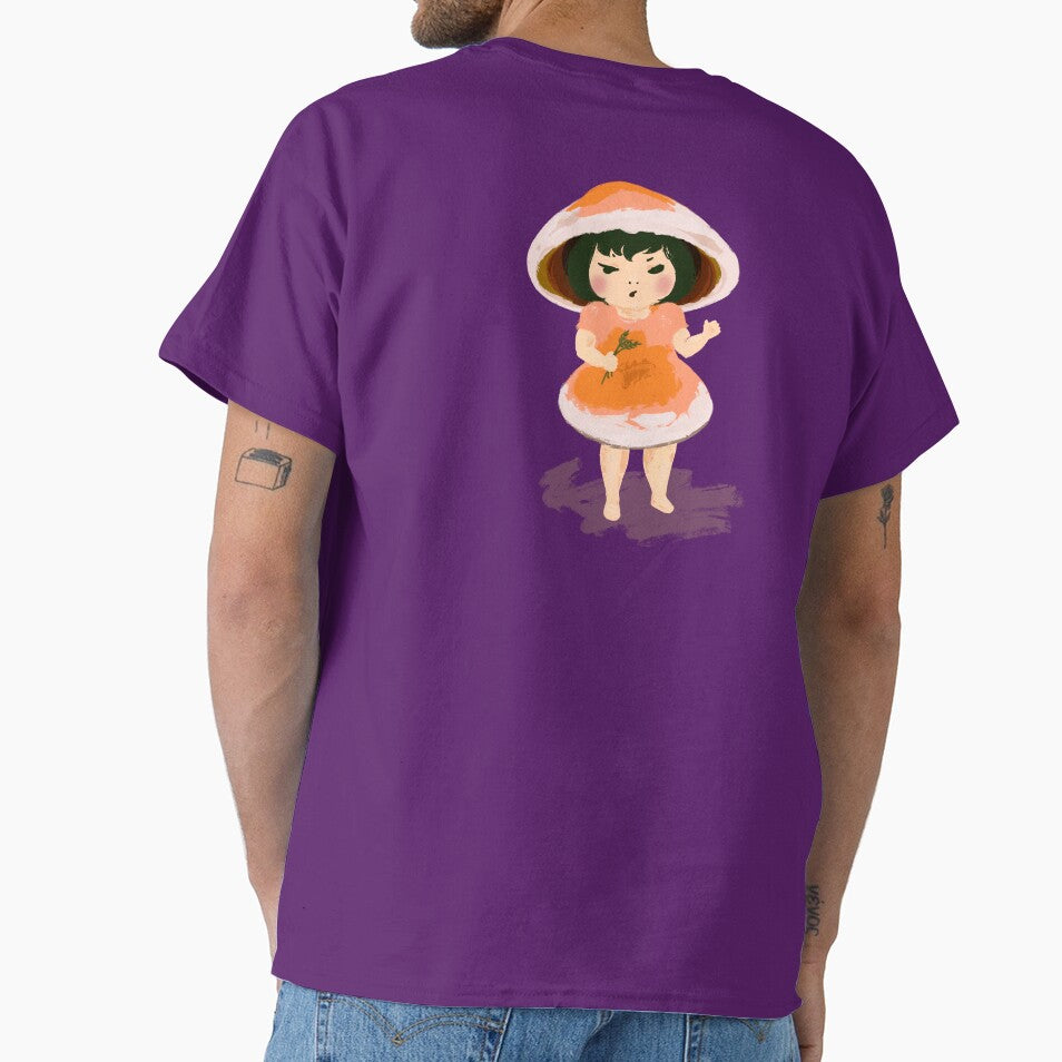Mushroom girl by cheyparrish
