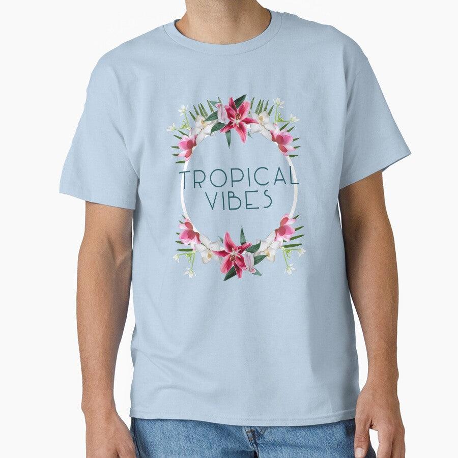 Tropical Vibes – Pink & White Orchid Wreath Design by Novel Works Studio