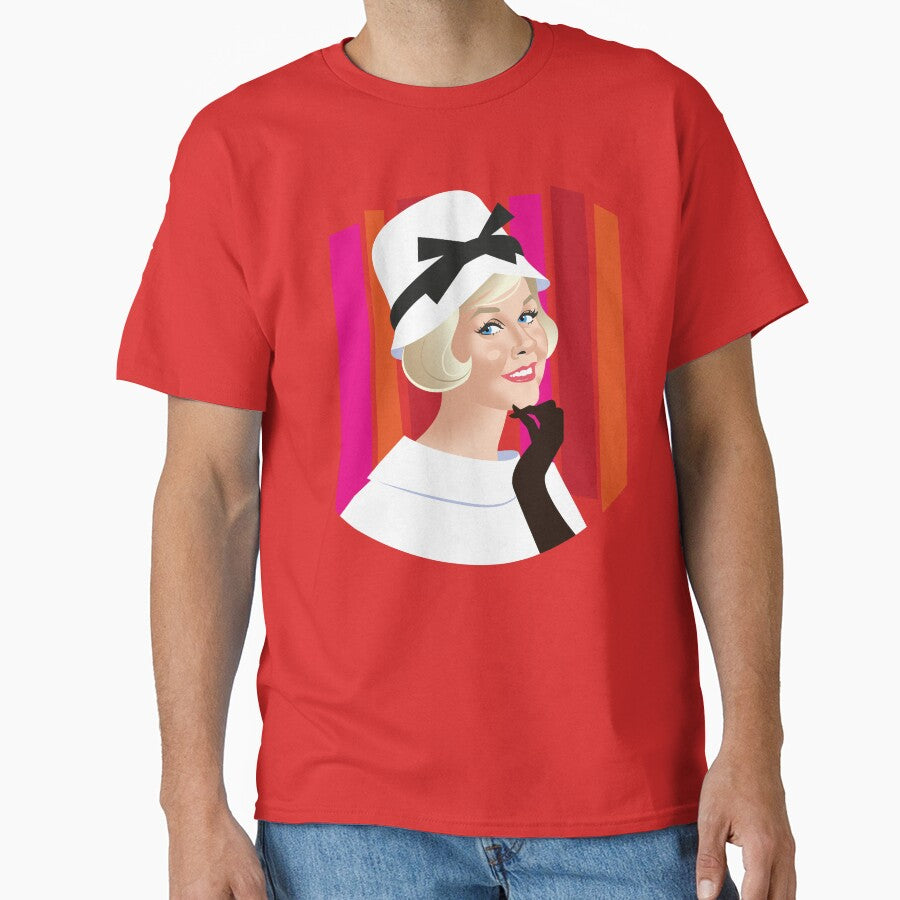 Lady in white hat and black bow by AleMogolloArt