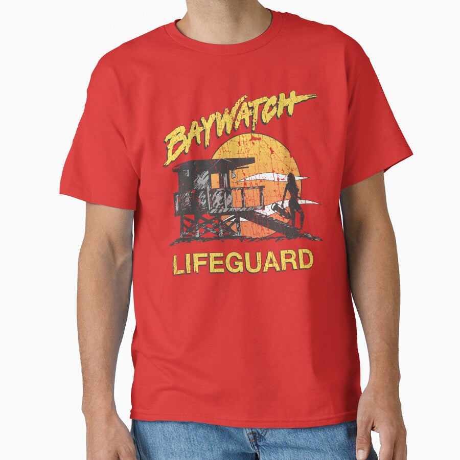 Baywatch Lifeguard Sunset 1989 by AstroZombie6669
