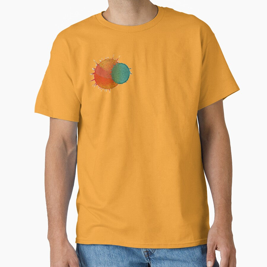 Radiant Sun Circle Design: Minimalist Geometric Art by CharlieMakes