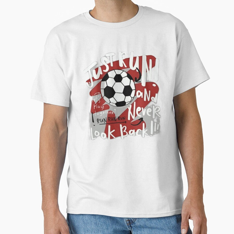 Football ball and typography lettering quote. Vector illustration design for fashion graphics, slogan tees, t shirt prints, posters, stickers. by Kyilestore