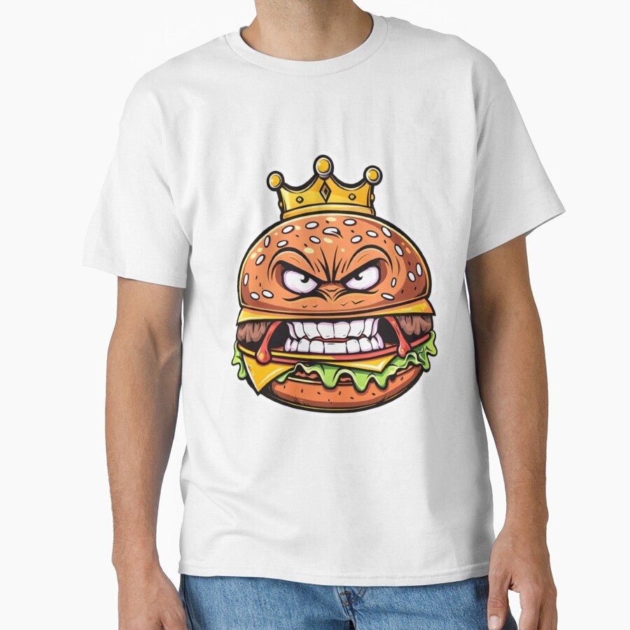 Angry Cheese Burger King by shortie-aiart