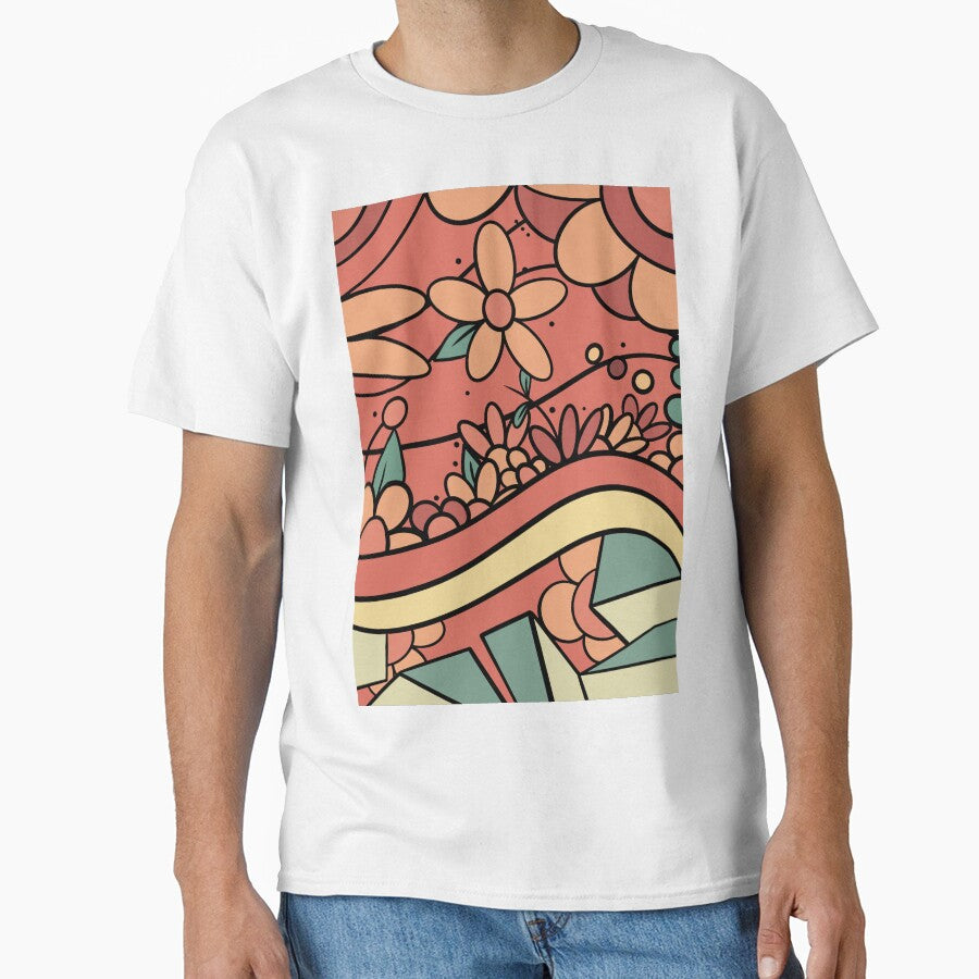 Groovy Flower Garden Pattern by Moon-Petal