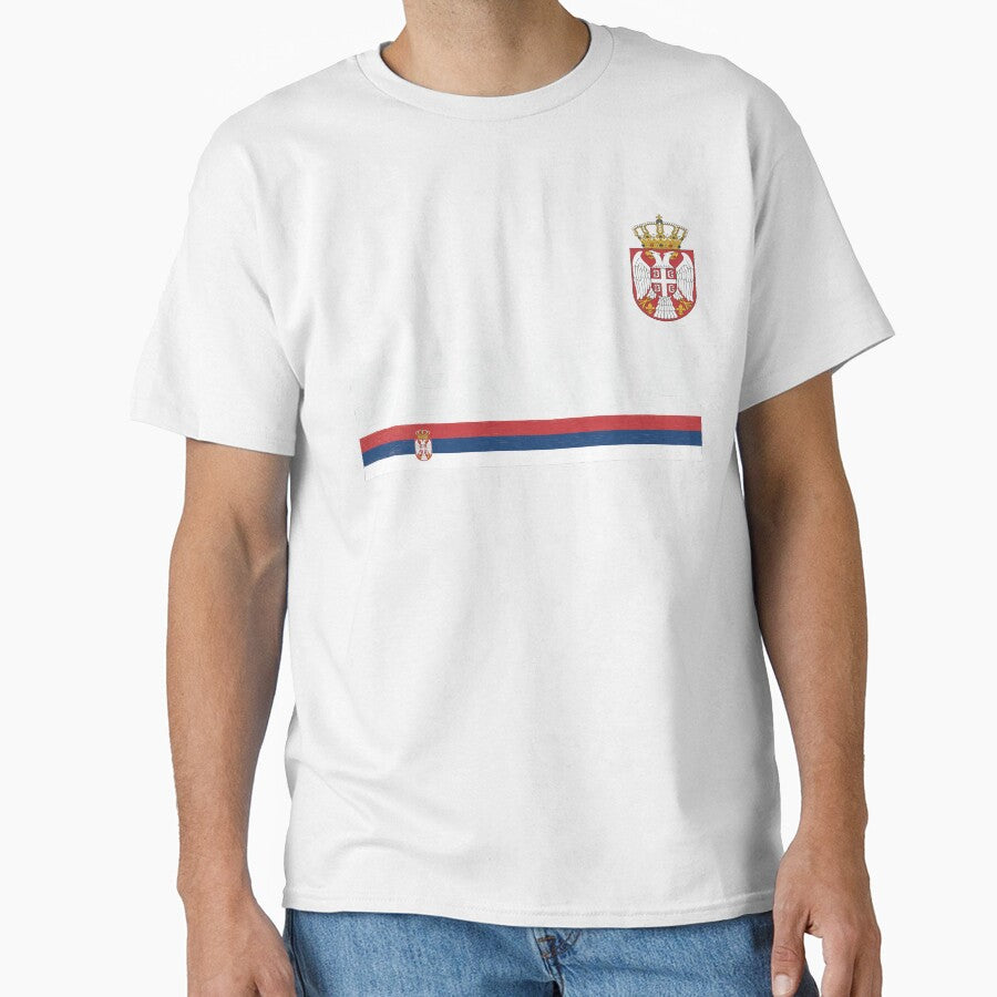 Serbia Soccer or Football Game Jersey Style Design by merchhost