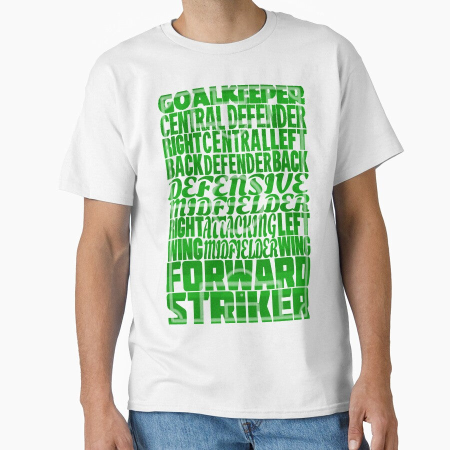 Soccer Field Typography, Football Pitch by gamefacegear