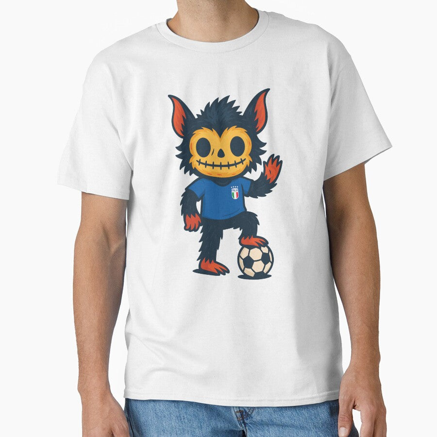 Creepy Cute Monster – Italy Soccer Edition by Weasel Graphix