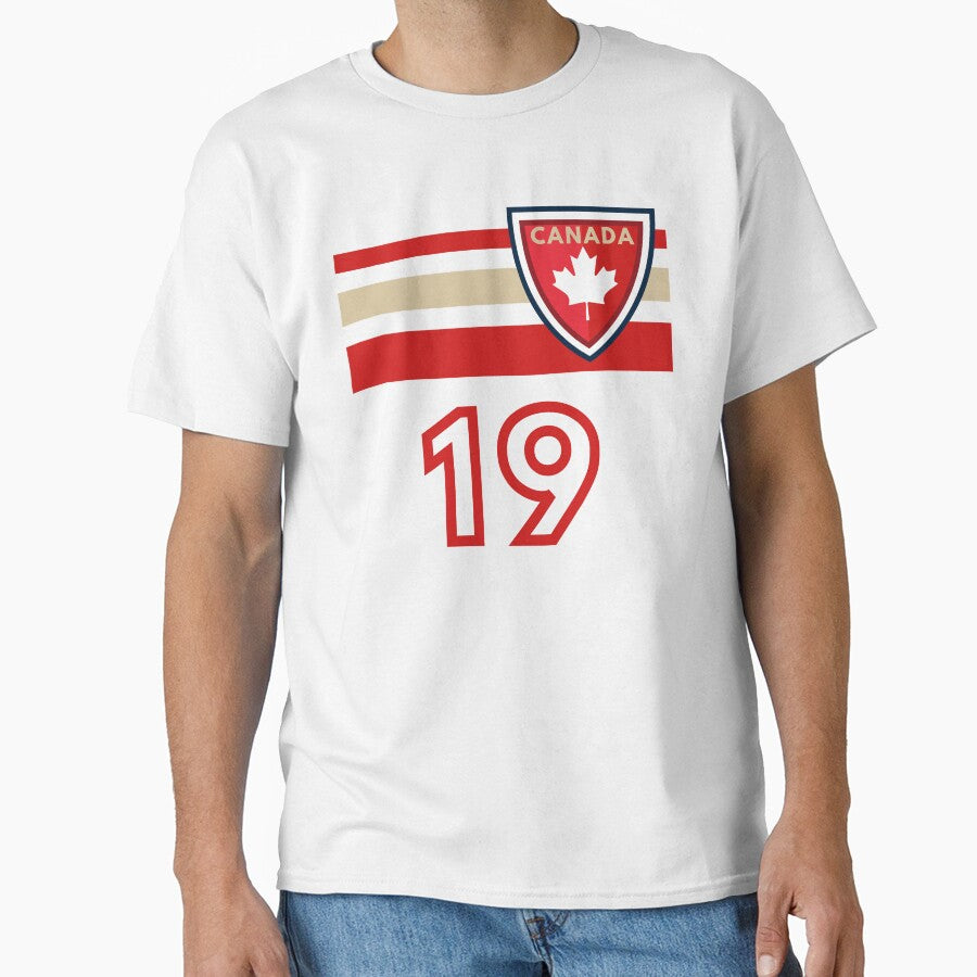 Canada Team Jersey-Retro Style-Canada Soccer Team-Alphonso Davies-Canada Soccer -2022-CANMNT-CANWNT by SighFly52