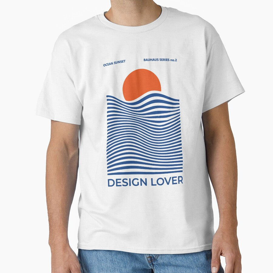 OCEAN SUNSET - BAUHAUS SERIES by AuraWoodDesign
