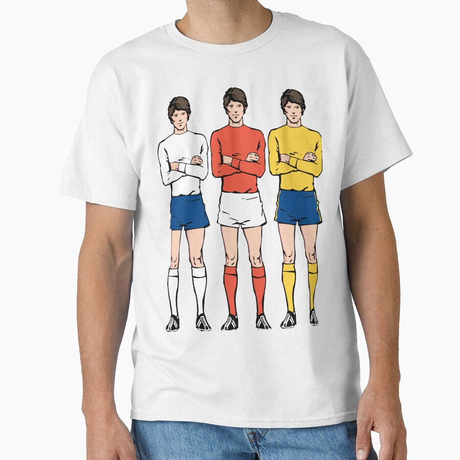 Retro footballer by Anne Cakebread