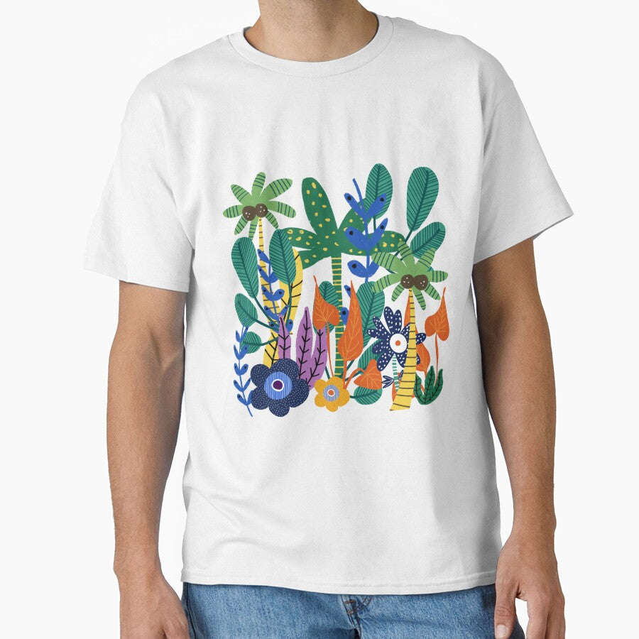 Jungle Floral White by susycosta
