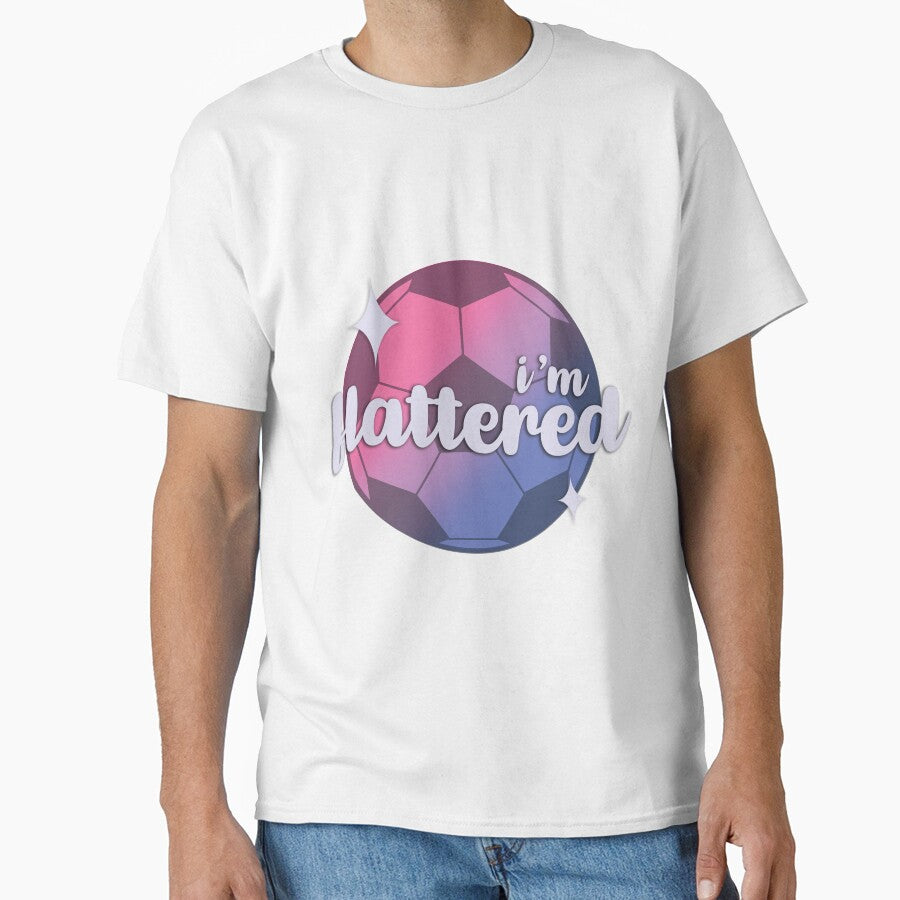 I'm Flattered Soccer Ball by SirenTales