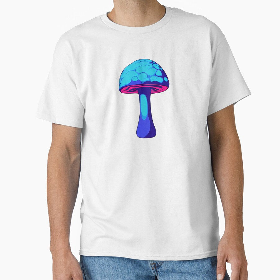 Blue Psychedelic Mushroom by mzchu