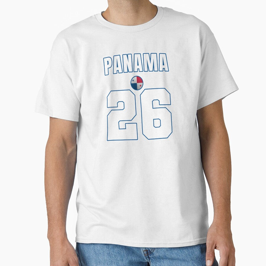 Panama 26 Football Shirt Style Design – Panama National Team Apparel by The Hairy Melon