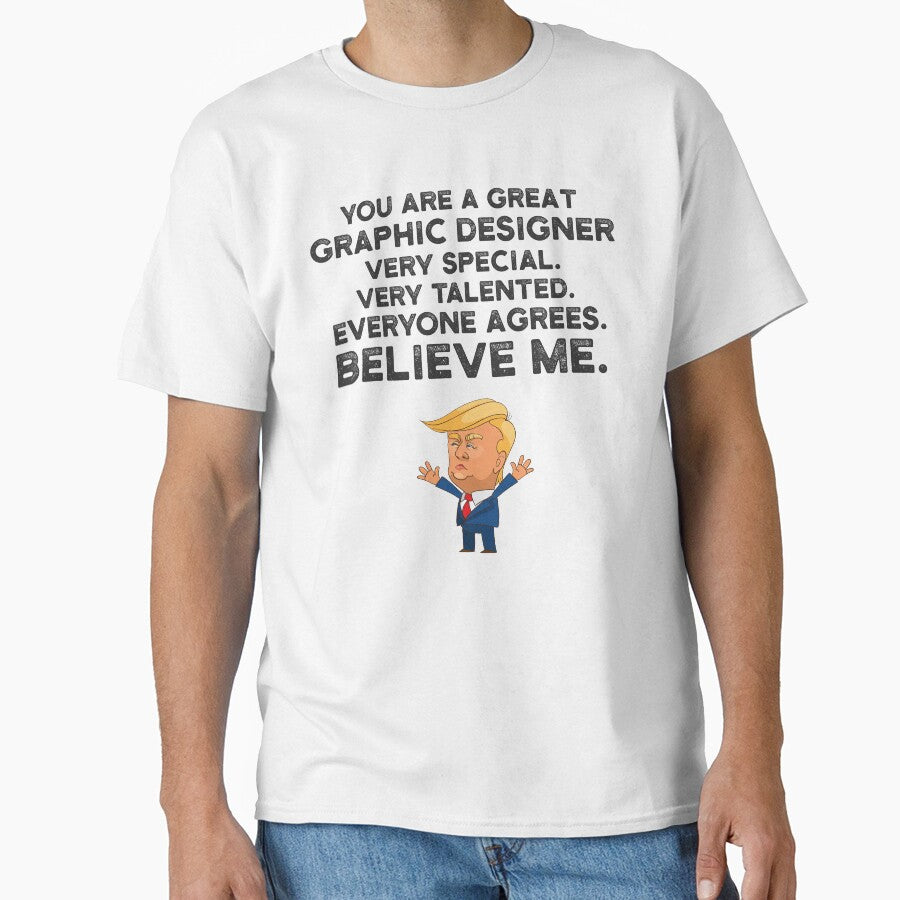 Graphic Designer Funny Trump by UneDesigns