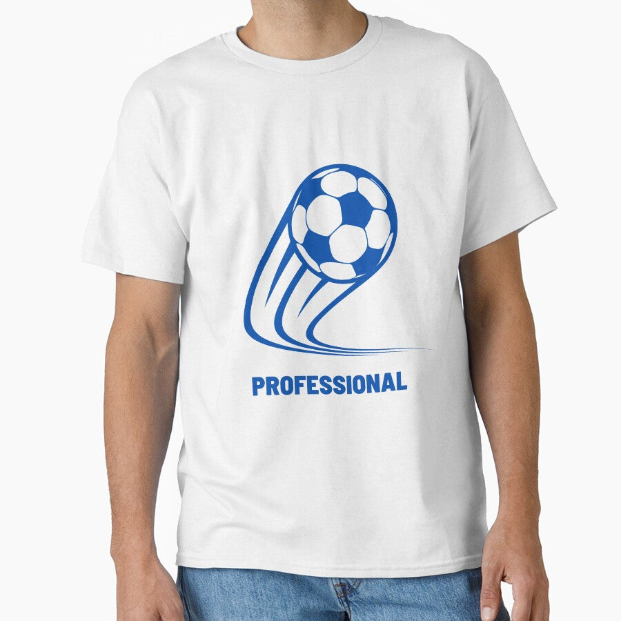 Football Blue Ball Curve Professional | Soccer Professional Maestro by Football Stickers World