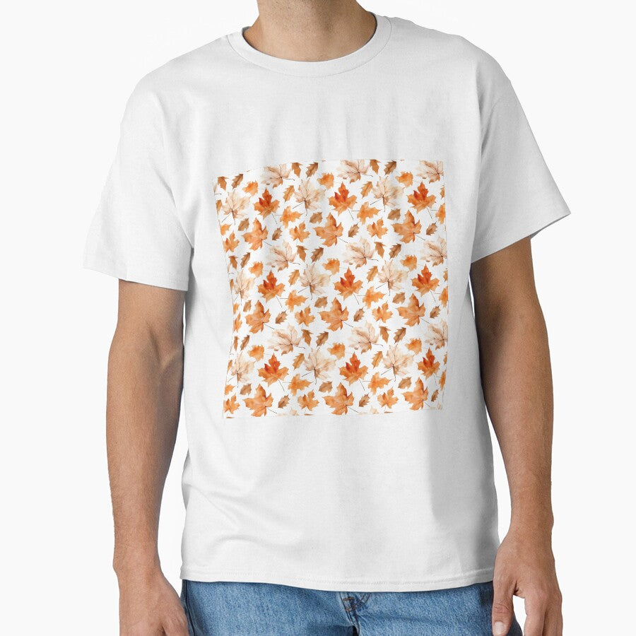 watercolor leaf design pattern by StyleyPixels