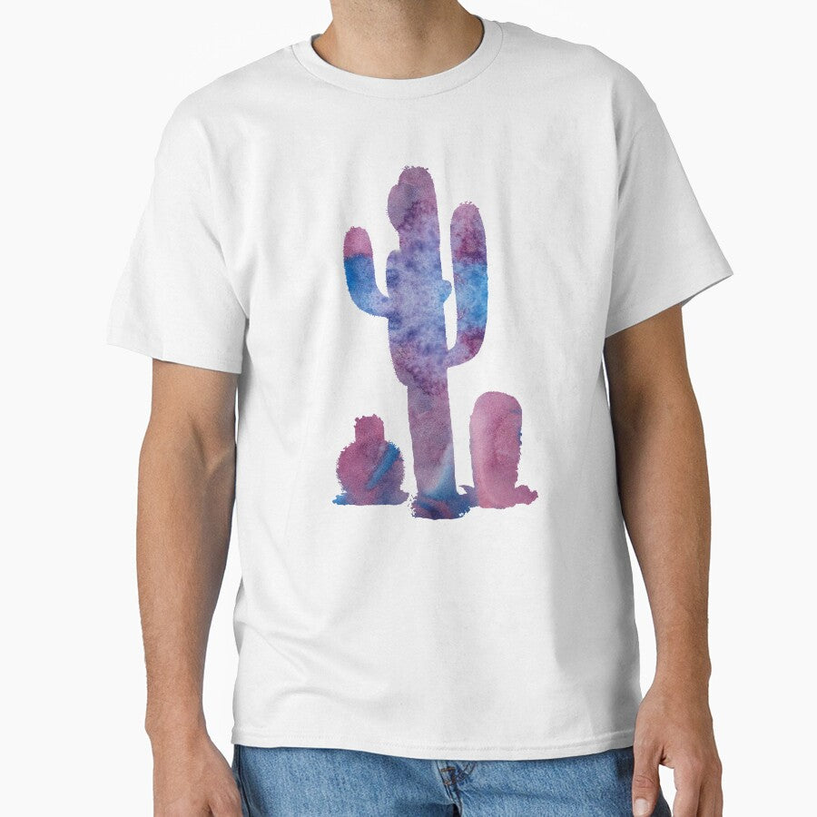 Cacti art watercolor by TheJollyMarten