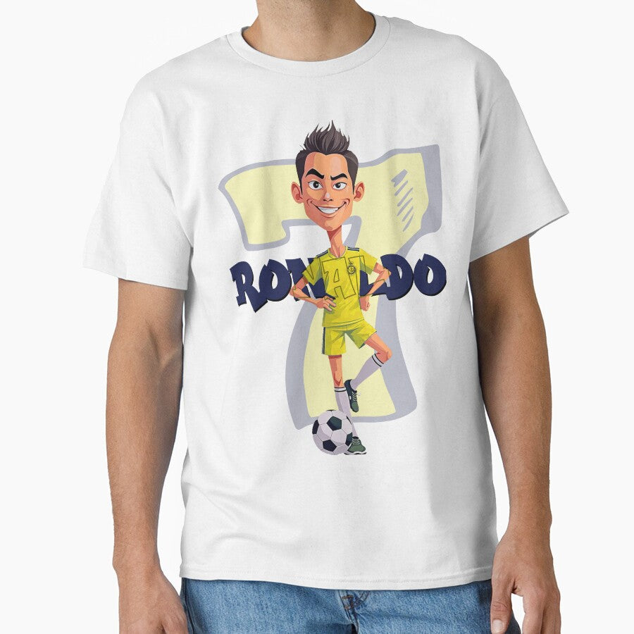 Ronaldo Cartoon Art by Pulse Creativity Designs