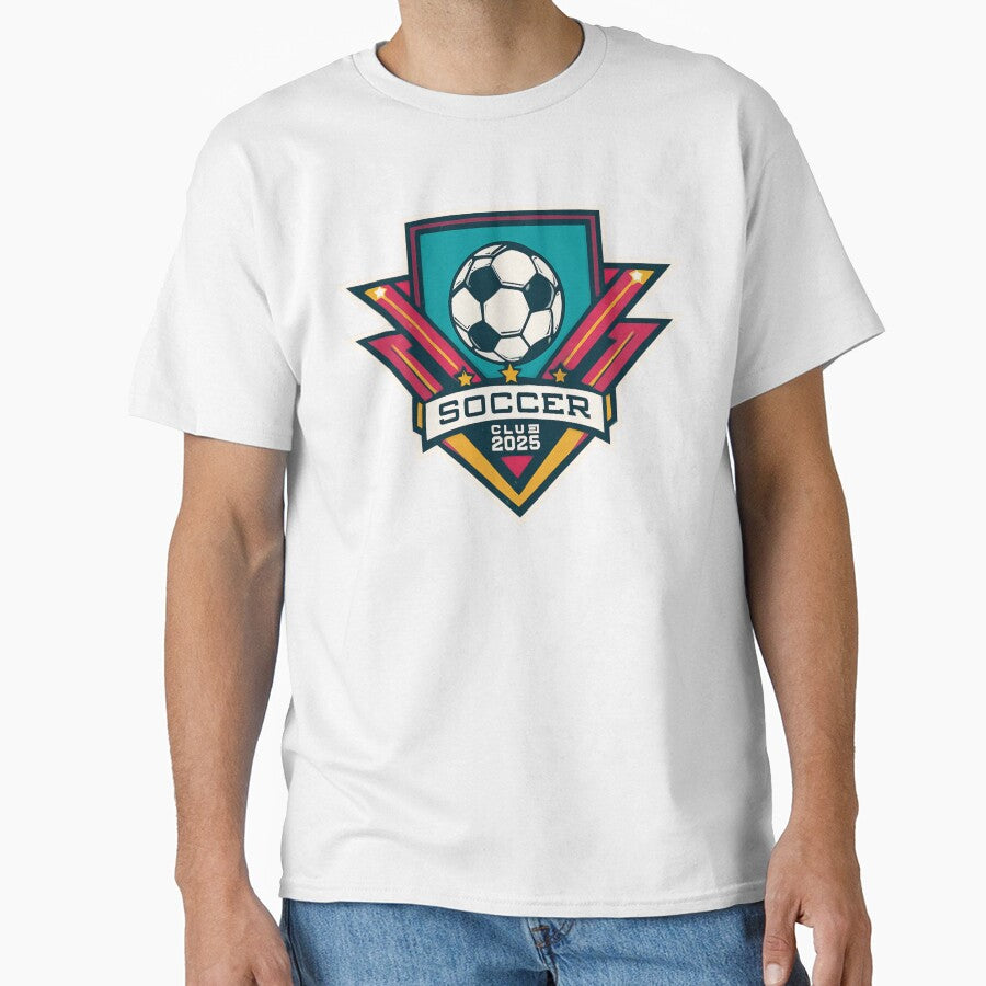 Retro Soccer Club Badge 2025 by PixelKickr