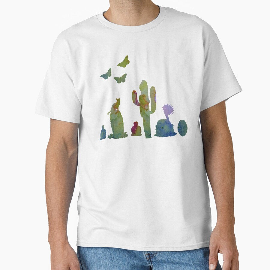 Water colour cacti art by TheJollyMarten
