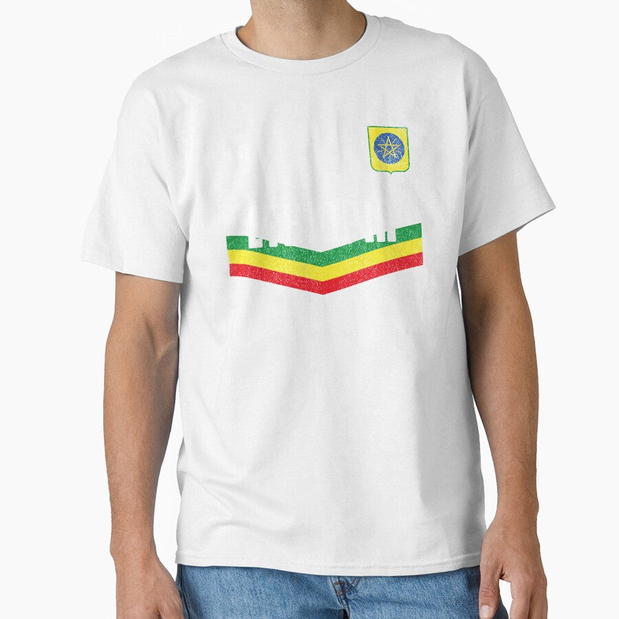 Ethiopian Soccer, African Flag by kraftyesstonian