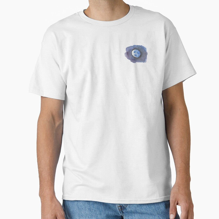 Blue Crescent Moon by Milli Co Studio