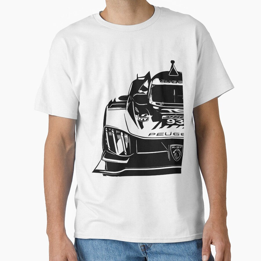 9X8 2022 WEC Hybrid Hypercar V6 Race Car Illustration by ArtistikAvenue