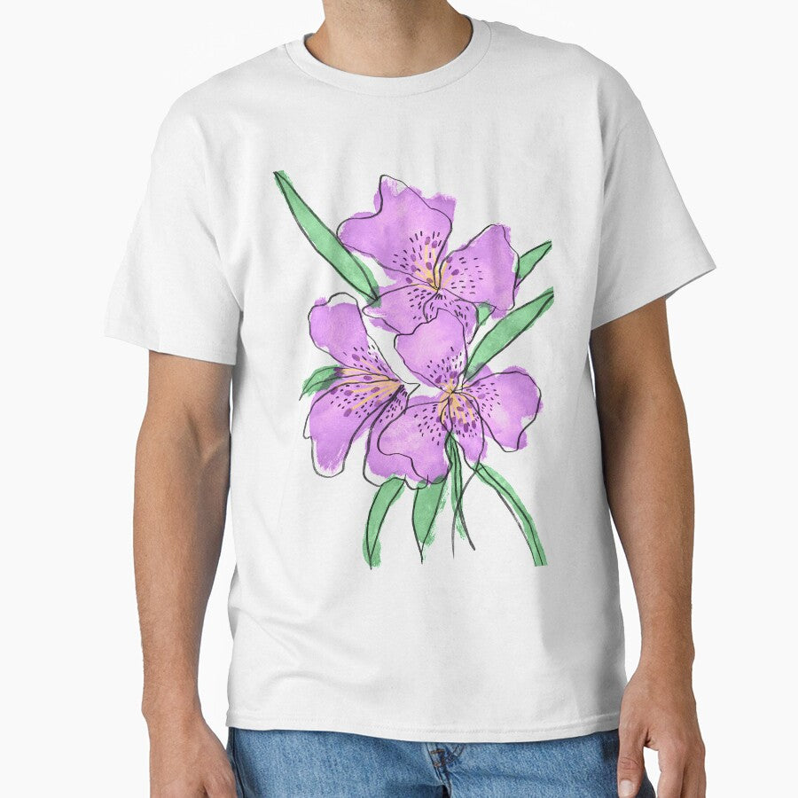 Freesias Botanical Illustration by meganamey