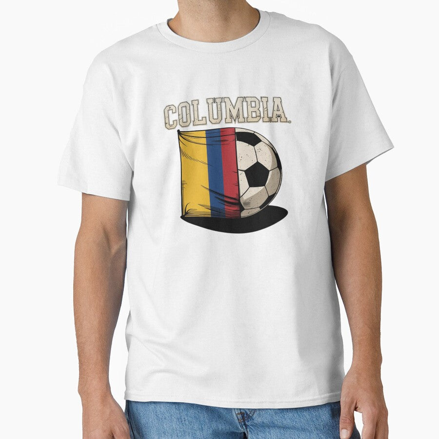 Columbia Flag - Soccer Futbol Football by HaileyRobel