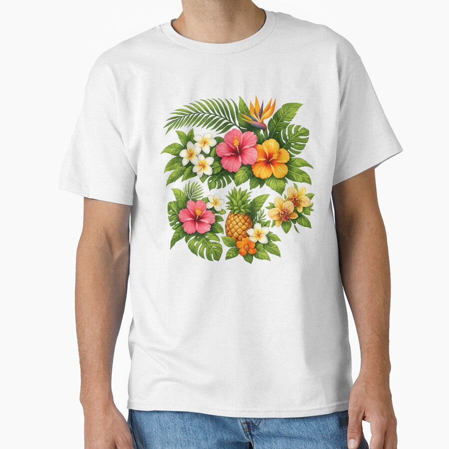 Colorful Island Flower Arrangement for Summer Aesthetic by Aininurs