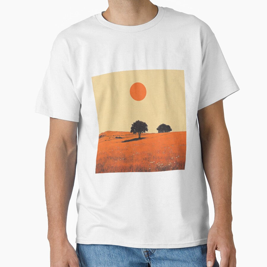 Copy of  Sunset in a grass field by Zen Lael