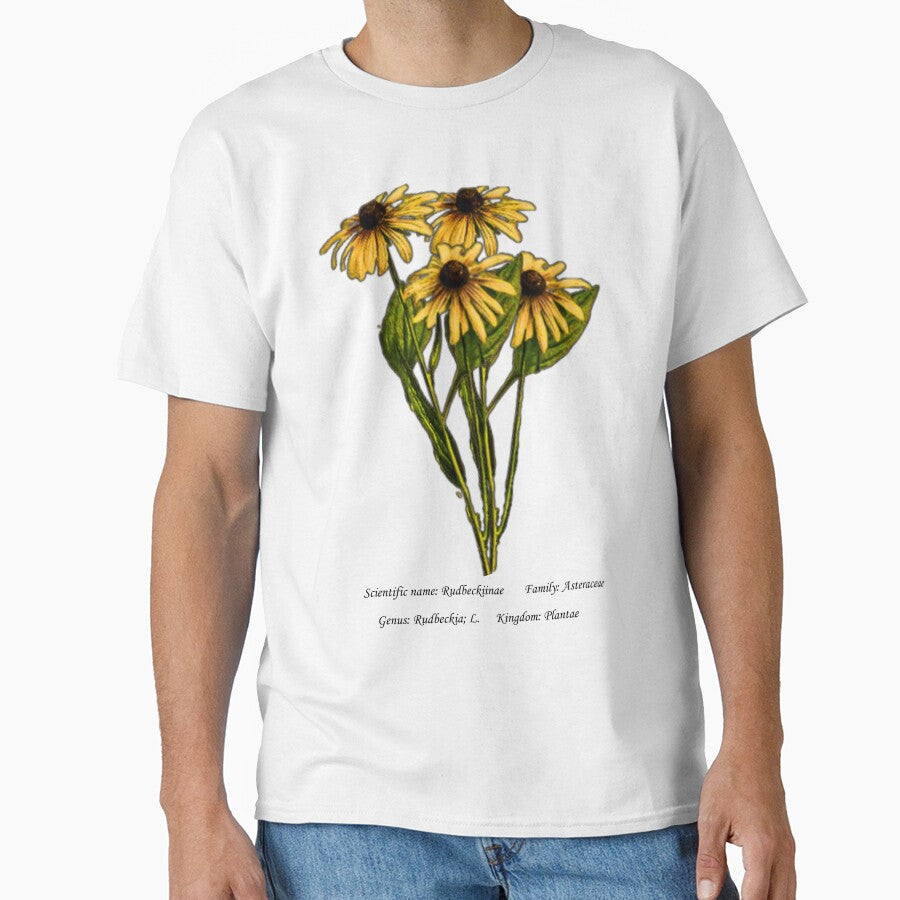 Black Eyed Susan Botanical Illustration by Flores1965
