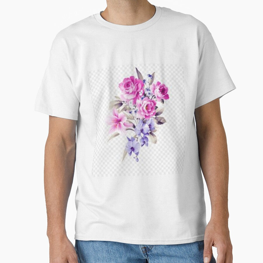 Pink and Blue Floral Designs by cindyfordyce