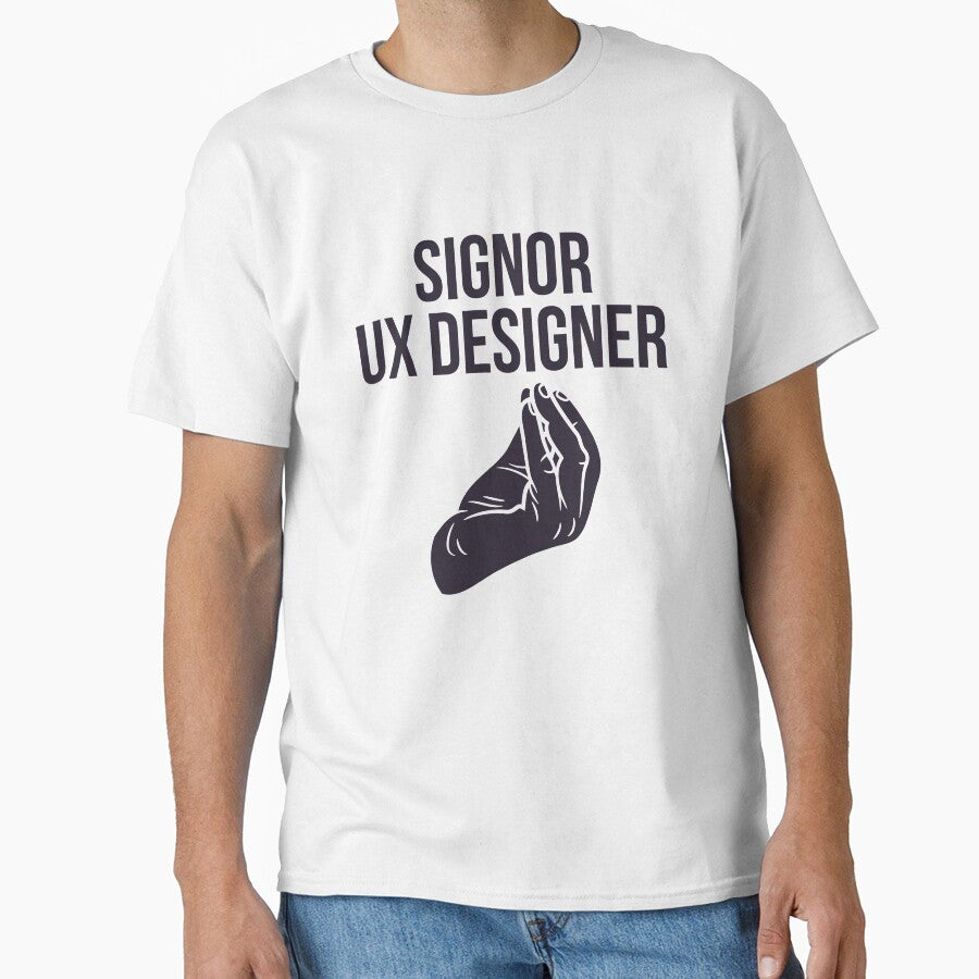 Signor UX Designer by trendingatees