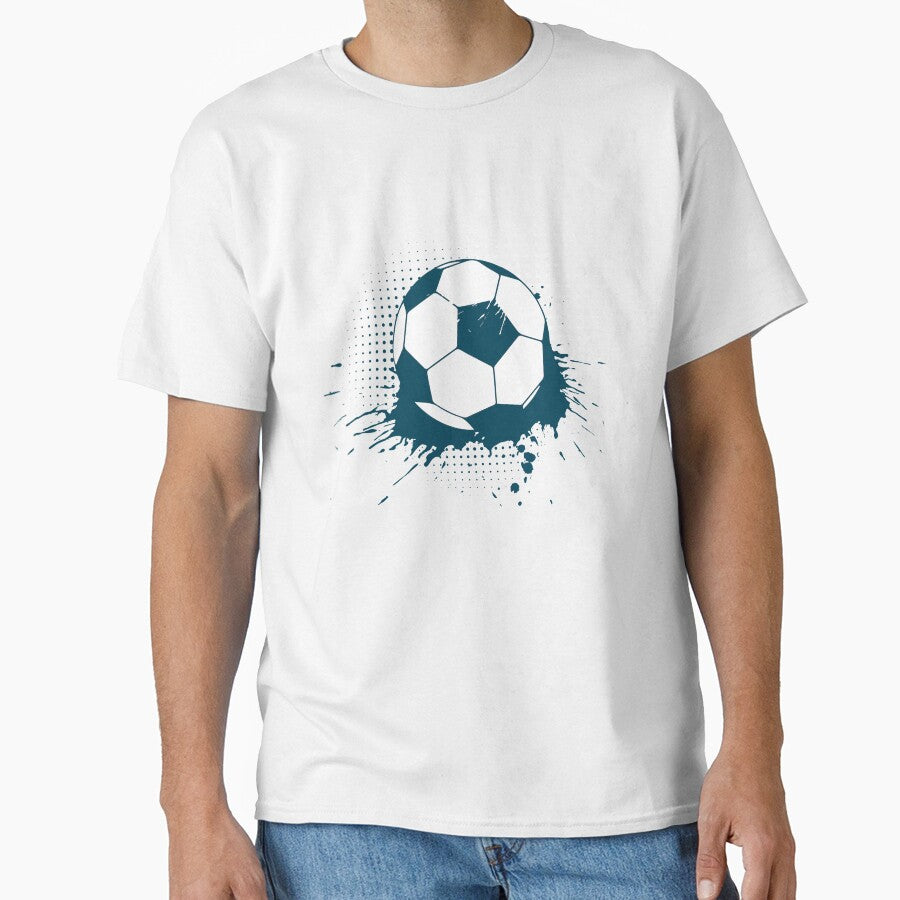 Abstract Soccer Ball Splash Art by edimoraes