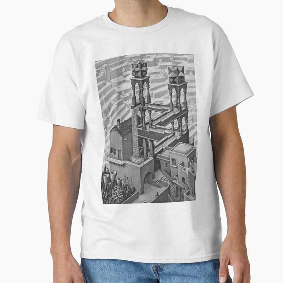 MC Escher Waterfall by SummerlandsArt