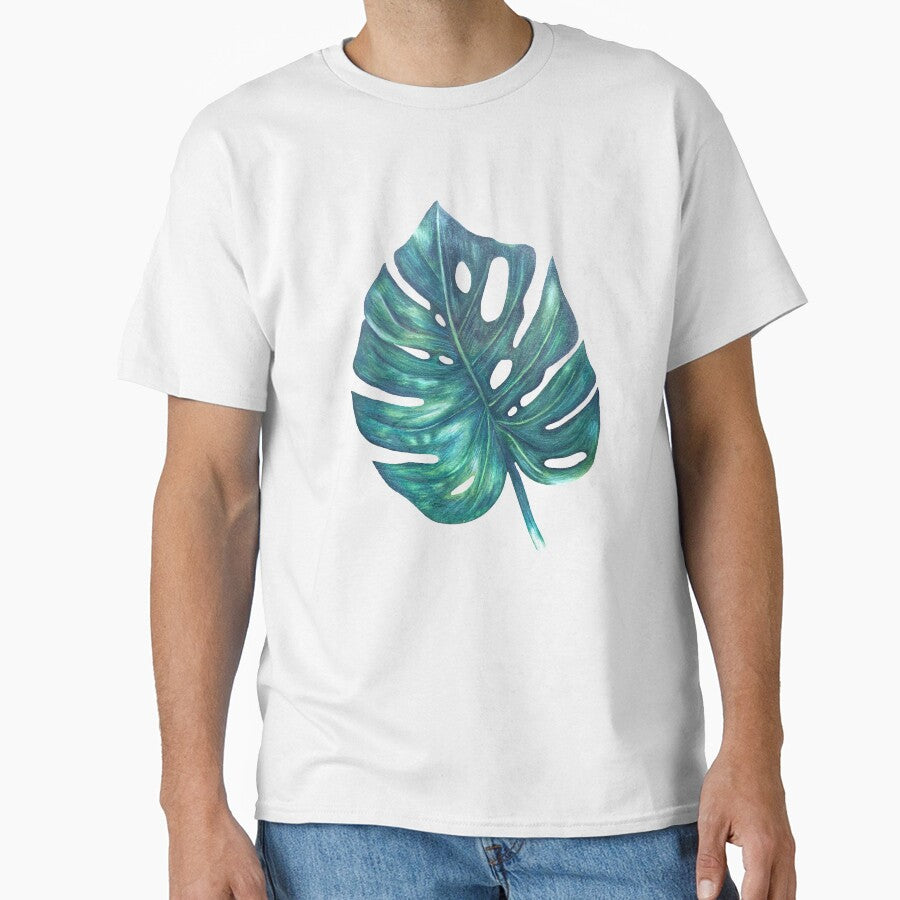 Philodendron Leaf Drawing by World In Color