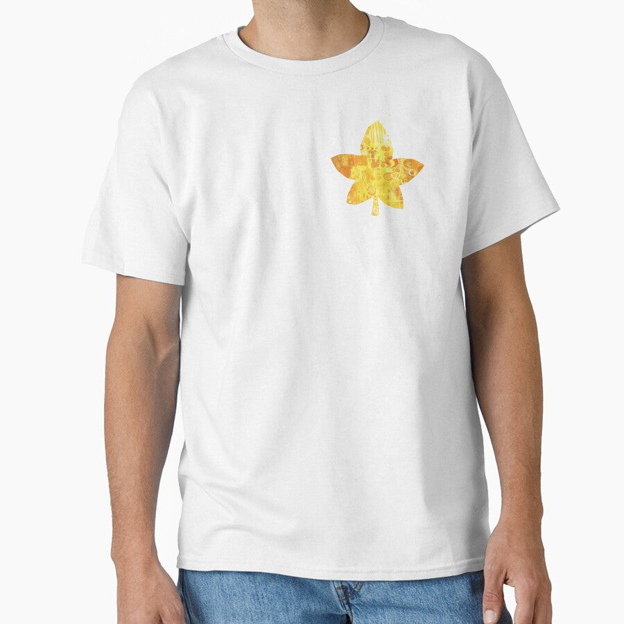 Yellow Maple Leaf Design by Deb Webb