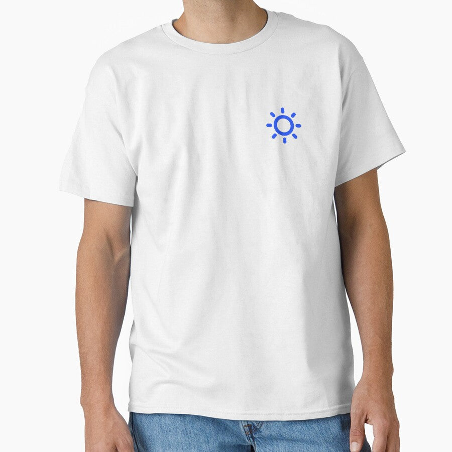 MINMALIST SUN (BRIGHT BLUE) by Top10Designs