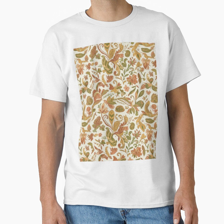 Vintage Floral Bird Seamless Pattern by FashioonTrends