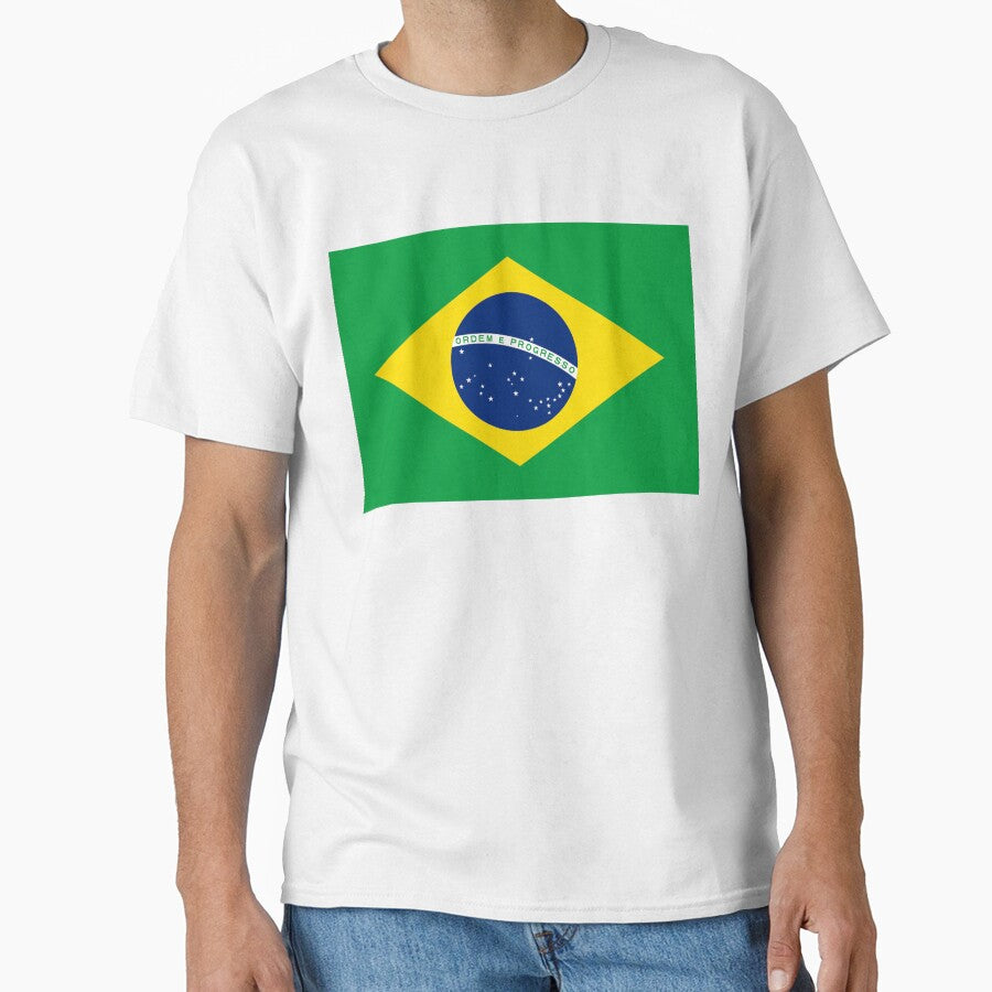Flag of Brazil by Lemon  Merch