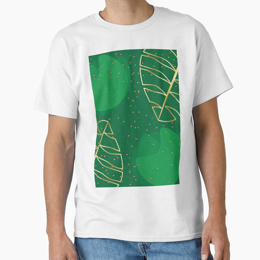 green pattern leaf design classic skirts by anandsiva2703
